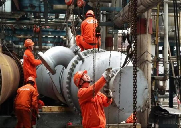 新年新春啟新程、弘旭奮發(fā)在玖源--弘旭公司達(dá)州玖源項目部檢修報道(圖3)