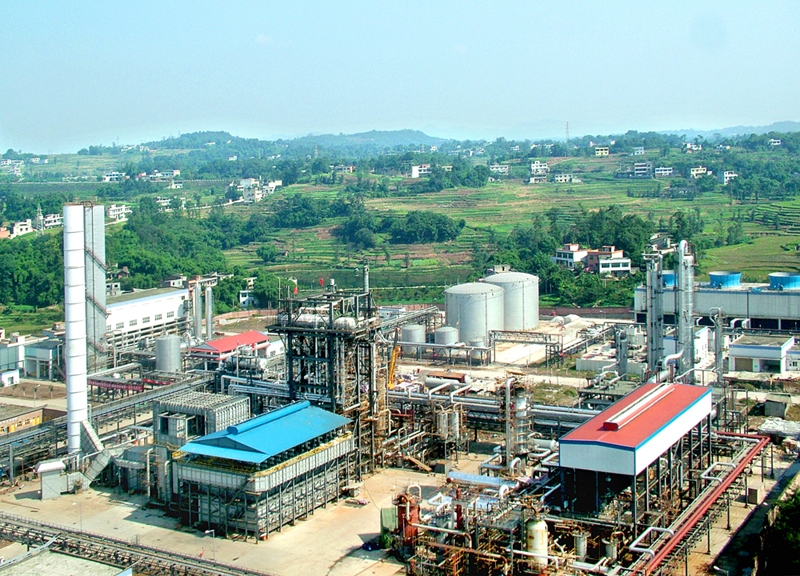 瀘天化40萬噸／年甲醇、10萬噸／年二甲醚建設(shè)工程(圖1)