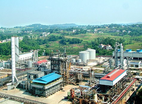 瀘天化40萬噸／年甲醇、10萬噸／年二甲醚建設(shè)工程